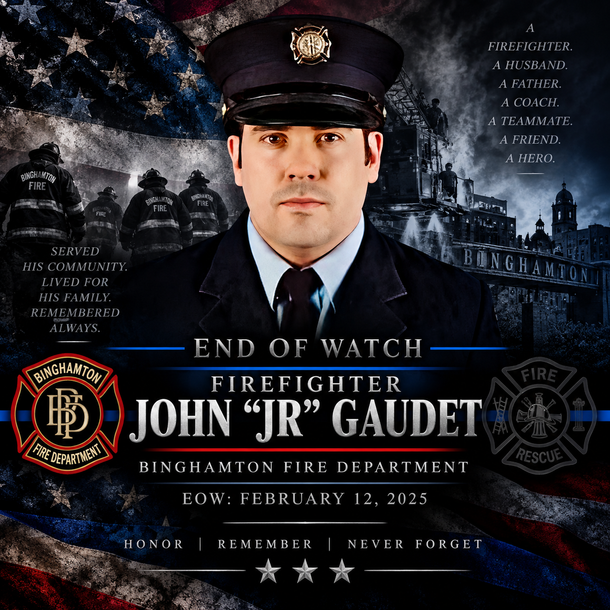 John JR Gaudet memorial