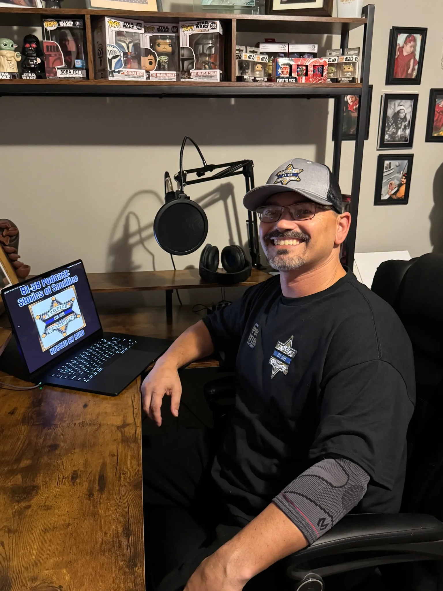 Rico Lopez, host of 8158 Podcast