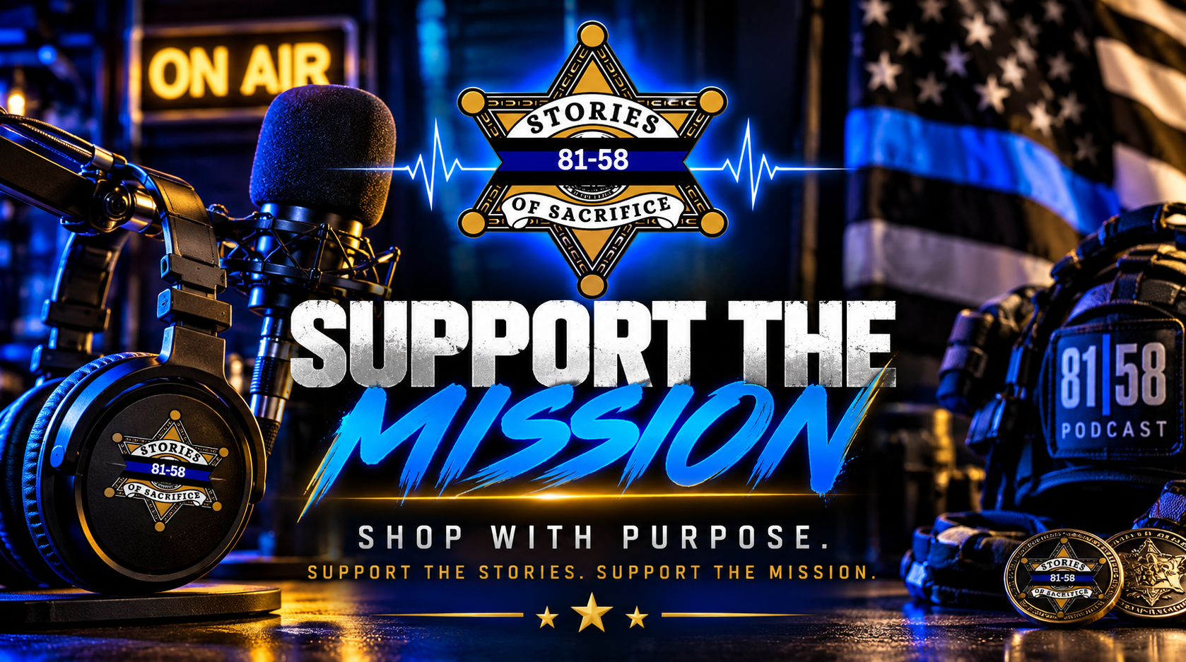 8158 Podcast Support the Mission — Shop With Purpose